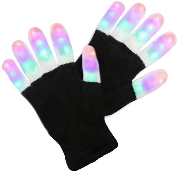 Chnano RGB LED 手套为冬天增添色彩--广州奔想智能科技有限公司